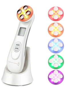 دستگاه جوان‌سازی و لیفتینگ صورت با نور LED و امواج رادیویی