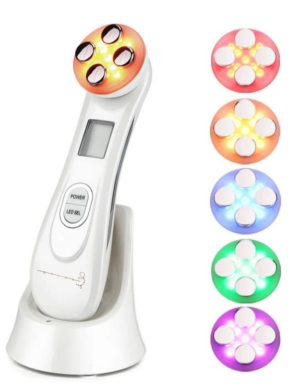 دستگاه جوان‌سازی و لیفتینگ صورت با نور LED و امواج رادیویی