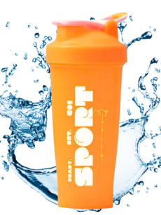 بطری شیکر پروتئین با مخزن پودر