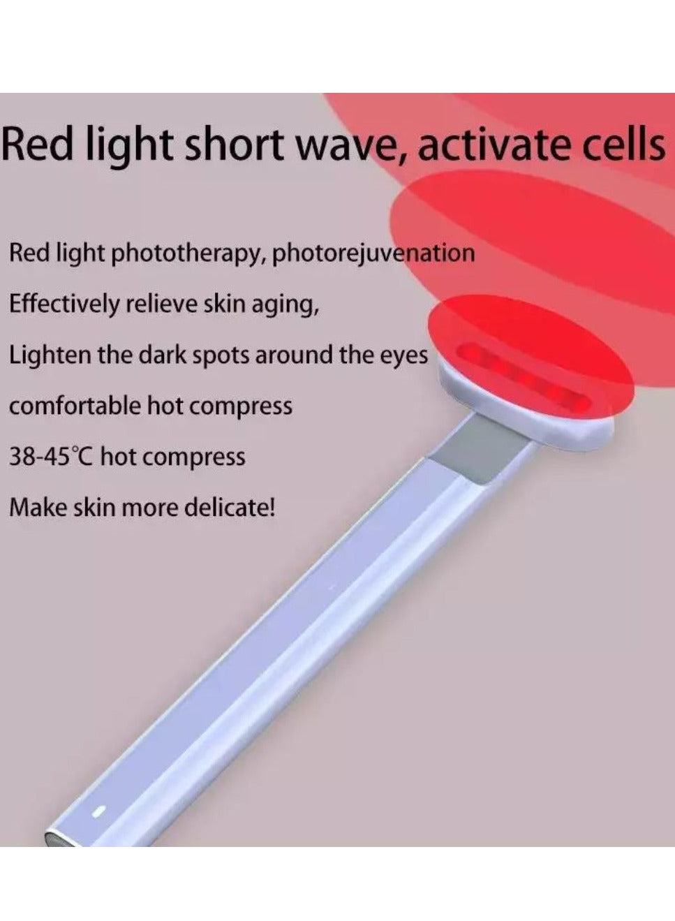 دستگاه ۴ در ۱ مراقبت از صورت با نور قرمز - Image 3
