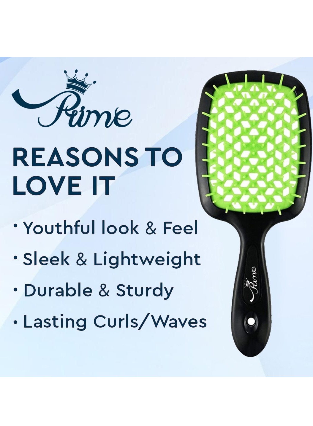 برس گره بازکن حرفهای مدل مشکی – سبز - Image 4