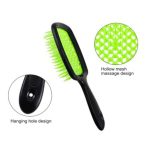 برس گره‌ بازکن حرفه‌ای مدل مشکی - سبز