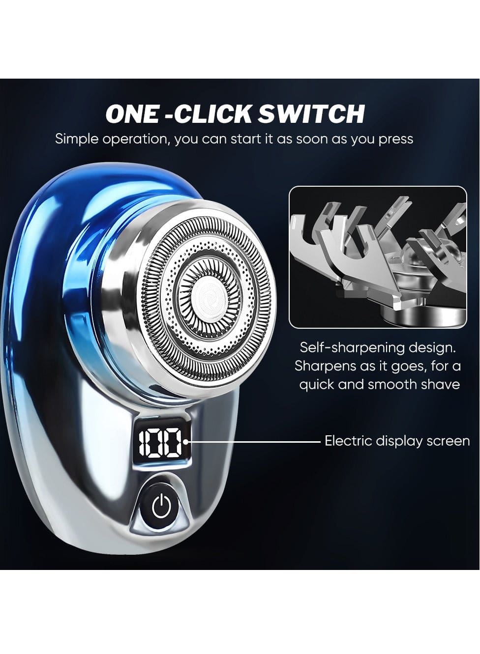 مینی ریشتراش برقی مدل جیبی پرایم - Image 7