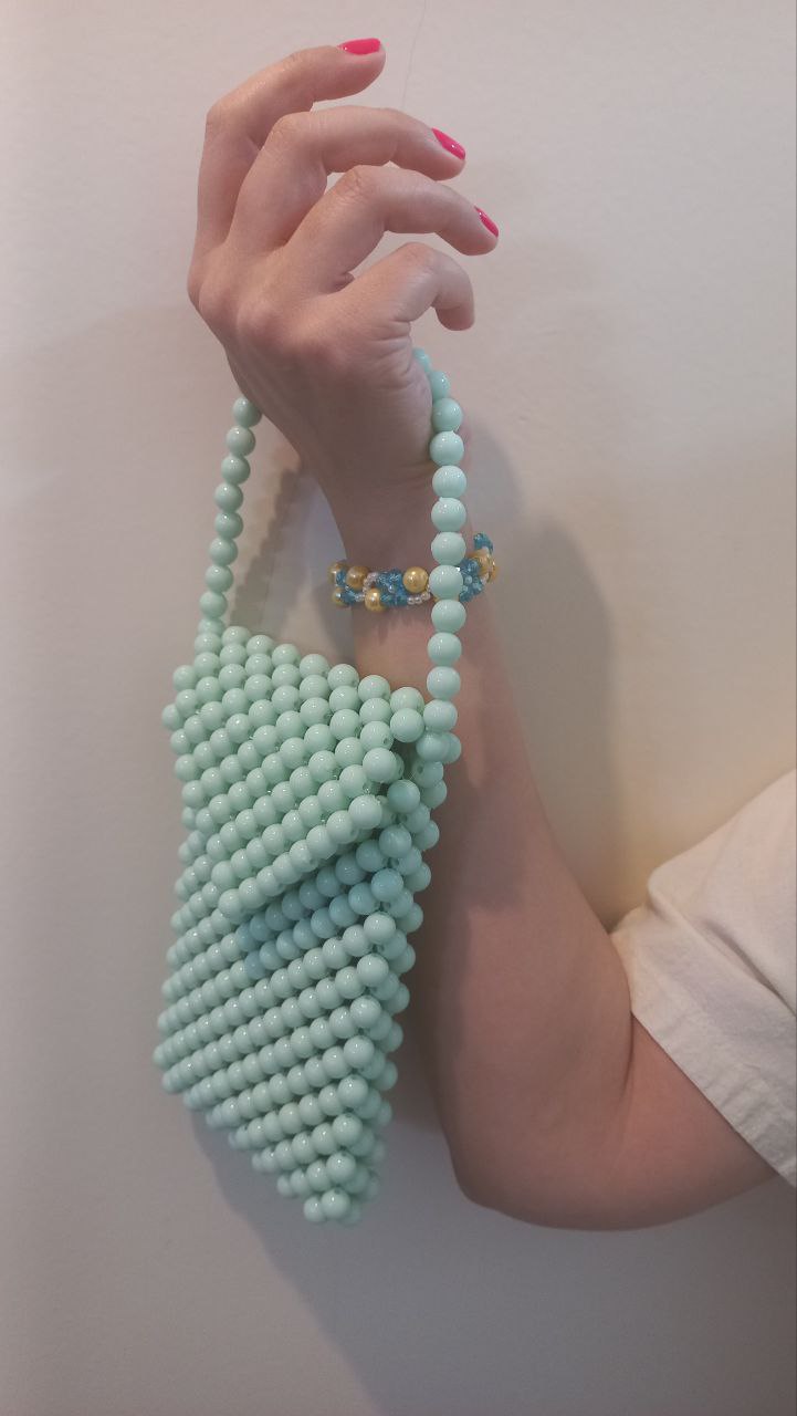 کیف مرواریدی جا موبایلی - Image 2